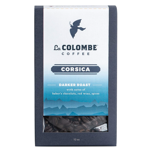 La Colombe Corsica Dark Roast Whole Bean Coffee - 12 Ounce, 4 Pack - Notes of &