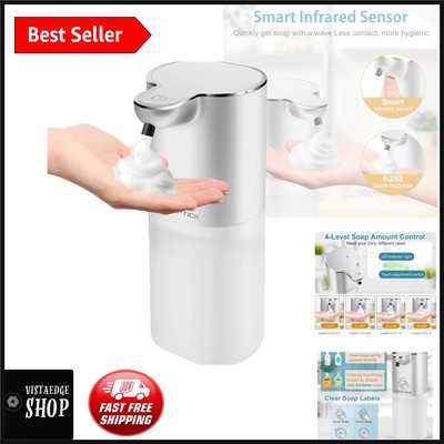 Rechargeable Touchless Soap Dispenser - 400ml Foaming Capacity for Home & Hotel
