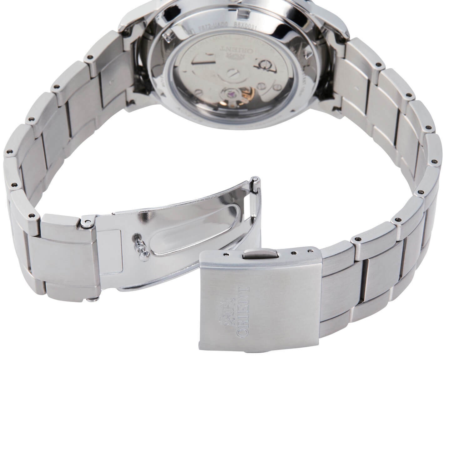 Pre-owned Orient Maestro Automatic Watch White Dial Basic Date Ac0e02s Made In Japan