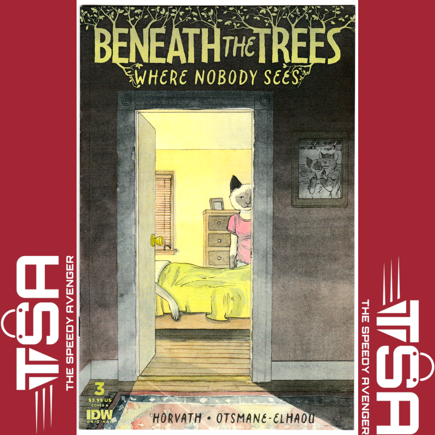 BENEATH THE TREES WHERE NOBODY SEES #3 Patrick Horvath Regular Cover 2024