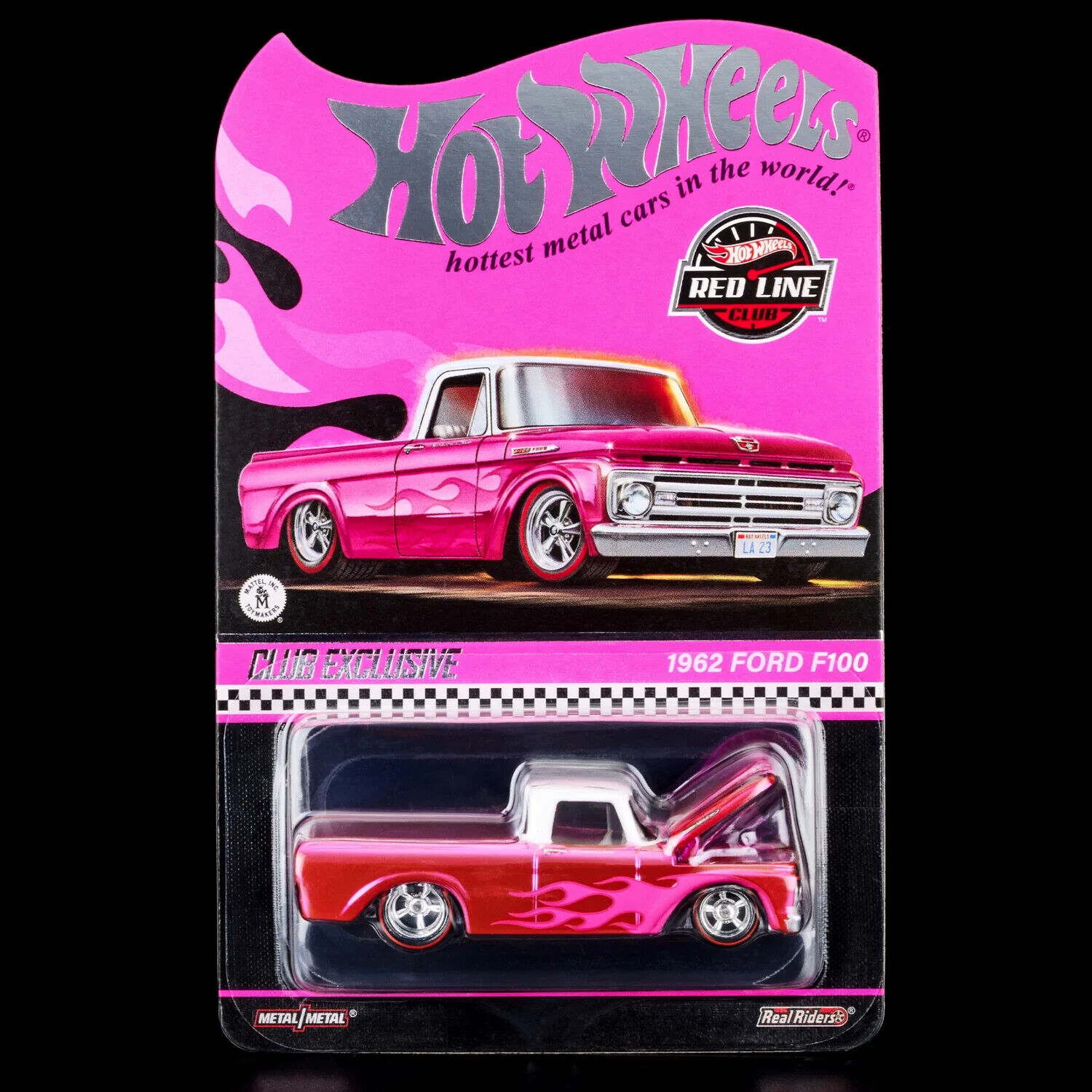 1/64 Hot Wheels RLC 2023 LA 37th Convention 1962 Ford F-100 1/64 Hot Wheels RLC 2023 LA 37th Convention 1962 Ford F-100