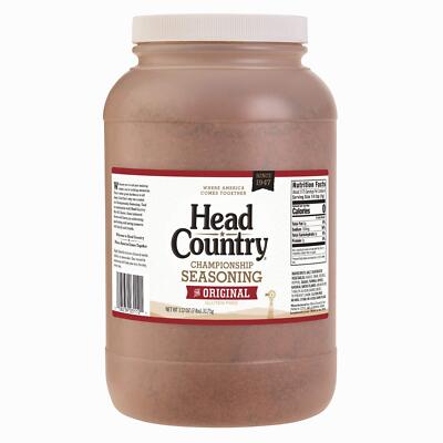 Head Country Championship Barbecue Seasoning Gluten Free 7 Pound Pack