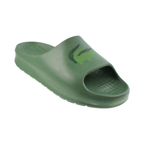 Мужские шлепанцы Lacoste Serve Slide 2.0 Evo Synthetic зеленые 745cma0005-gg2