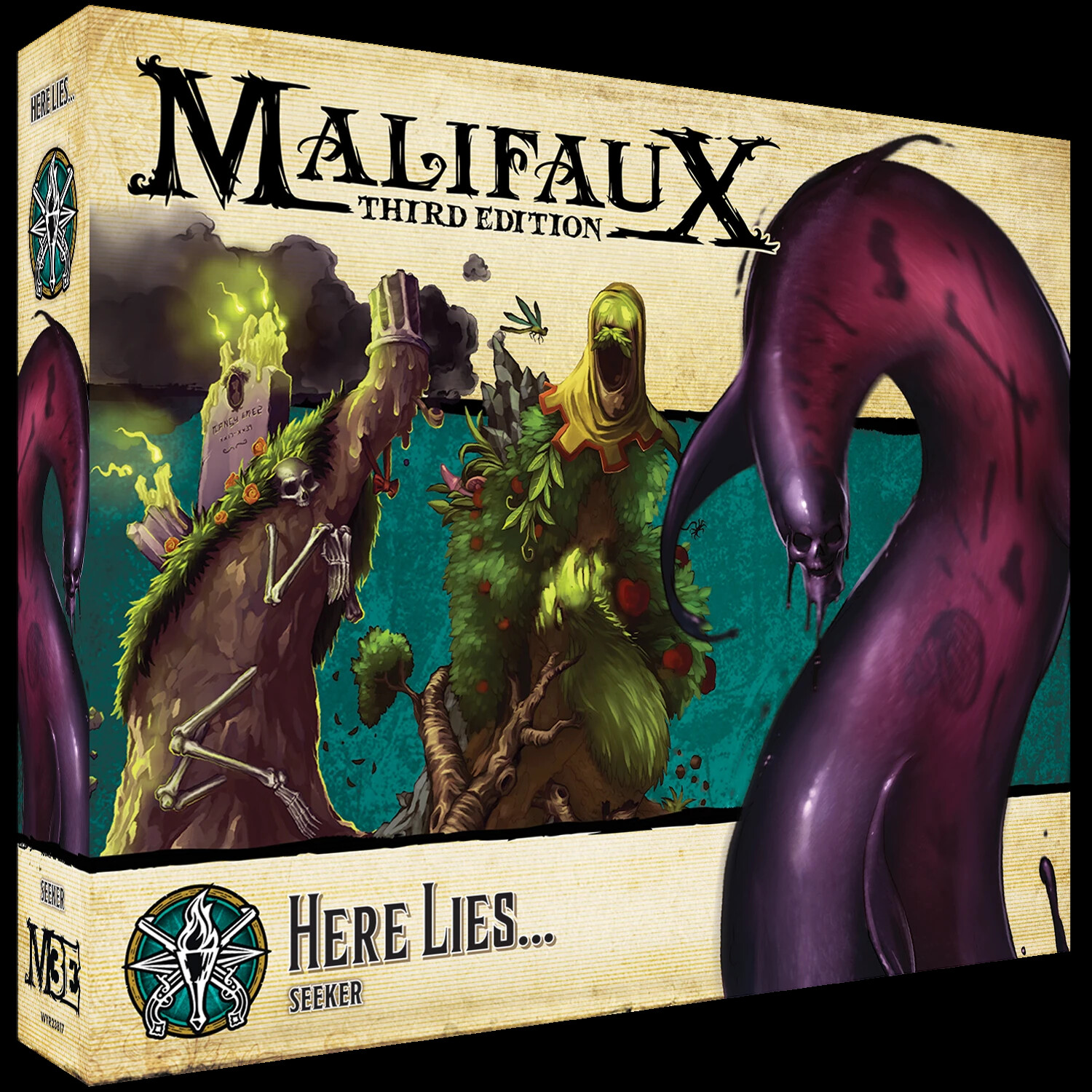 Общество исследователей Мира Здесь лежит коробка 3E 32 мм Maxine Malifaux WYR23809