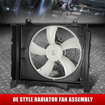 Для 14-20 Mitsubishi Mirage/Mirage G4 MT OE Style Вентилятор охлаждения радиатора в сборе