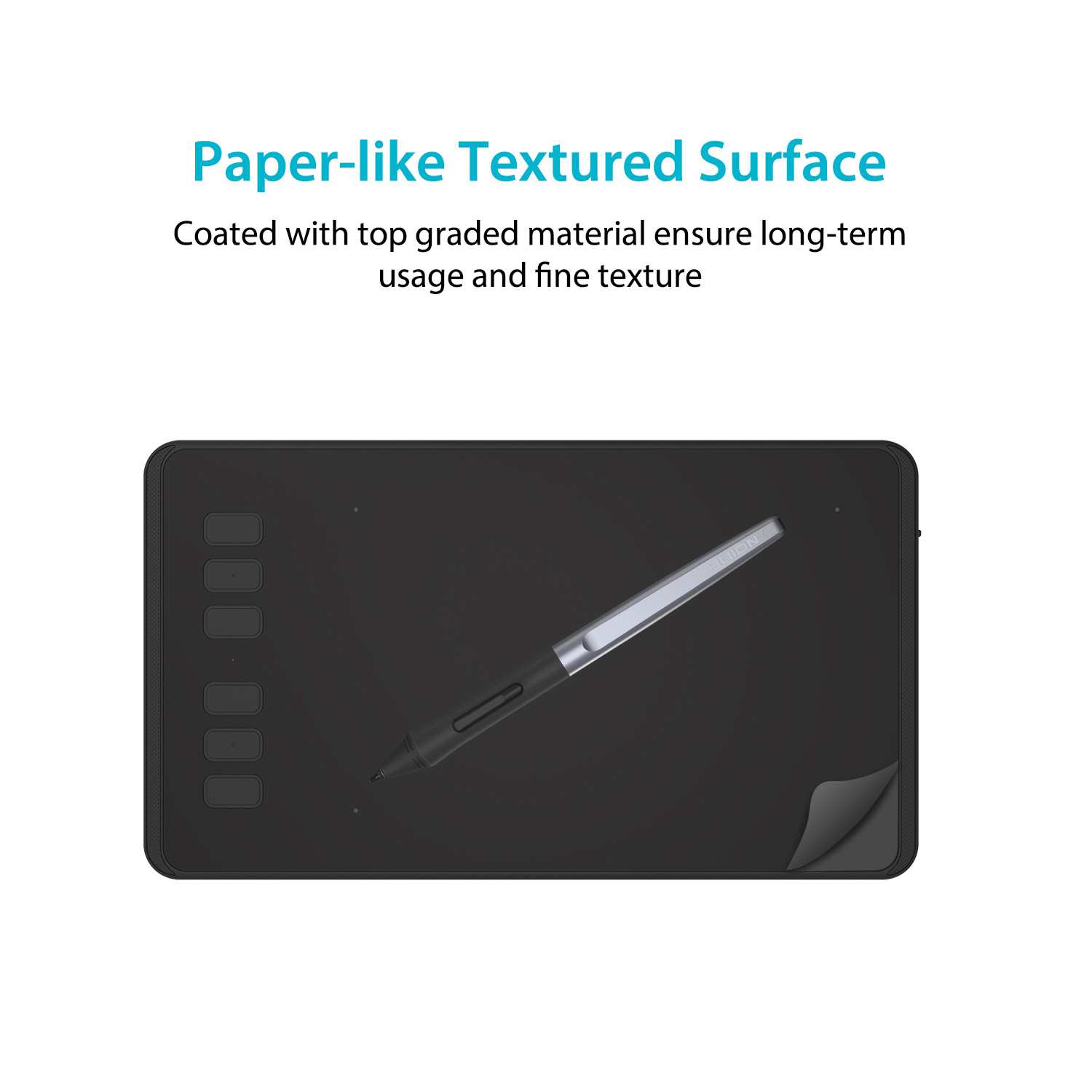 Buy 1，Get 1 Free!  Huion H640P Graphics drawing Tablet Battery free Stylus Pen