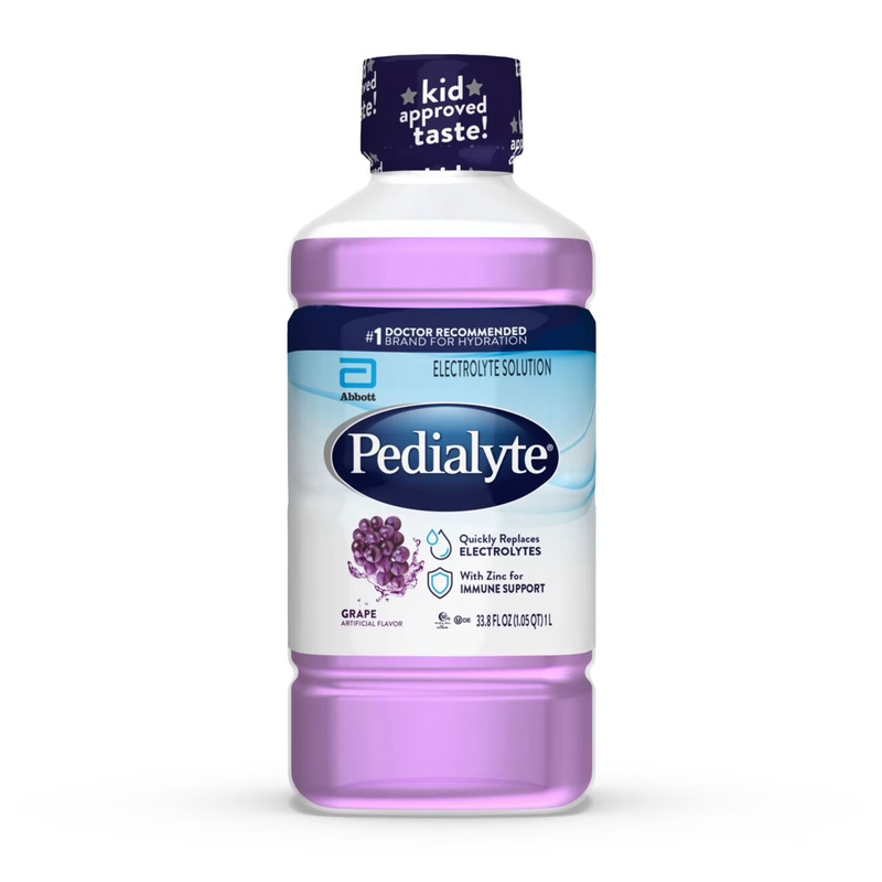 Electrolyte Drink, for Kids & Adults, Grape, 1 Liter