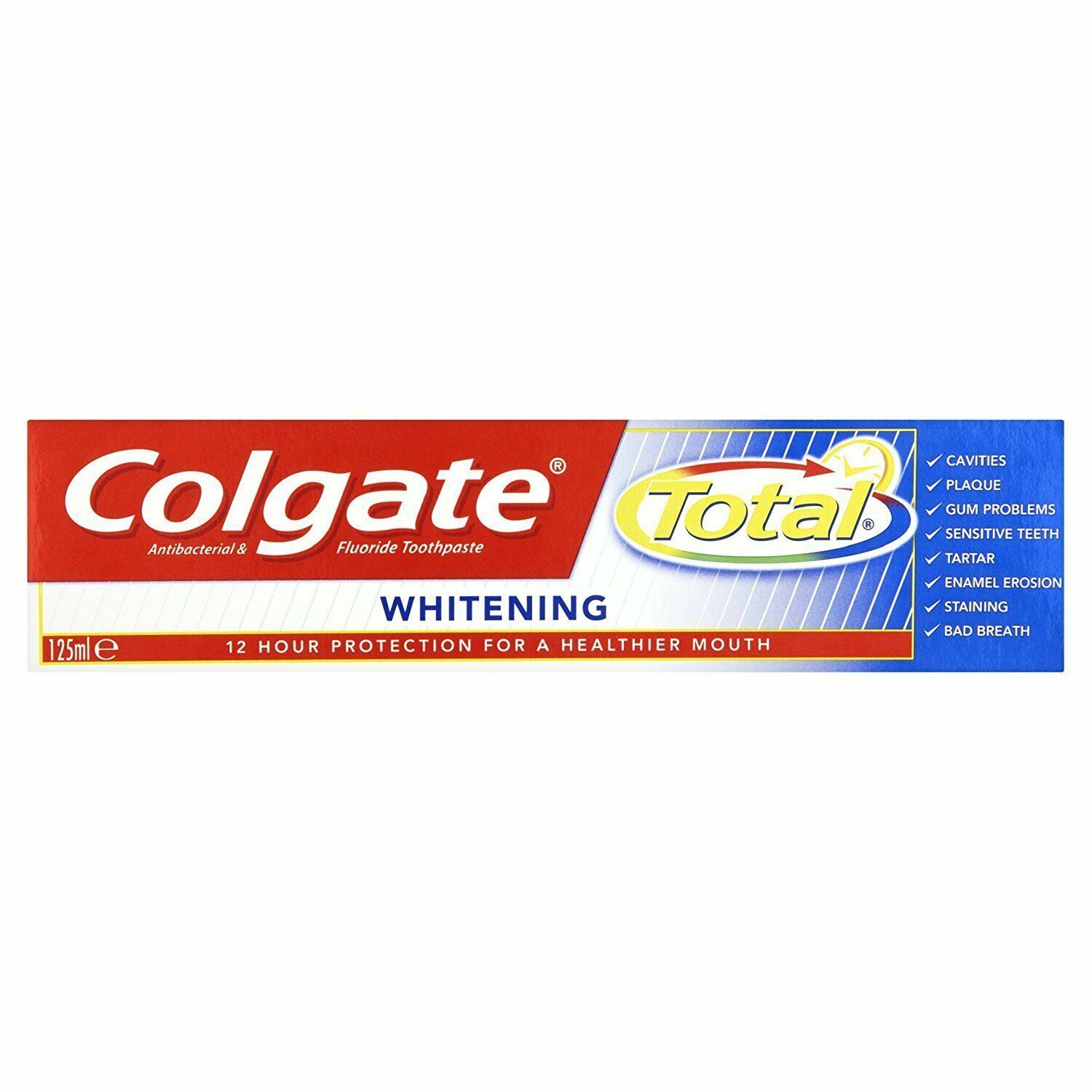Colgate Total Advanced Whitening Antibacterial and Fluoride Toothpaste 125ml