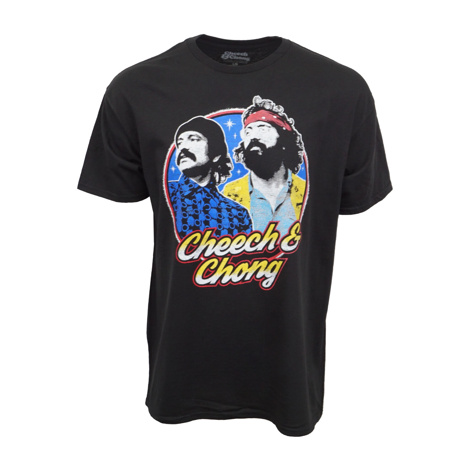 

МУЖСКАЯ ФУТБОЛКА CHEECH - CHONG, Черный