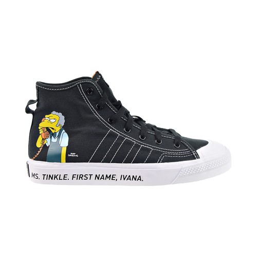 ジャイです Adidas X The Simpsons Nizza Hi RF Big Kids' Shoes Core Black