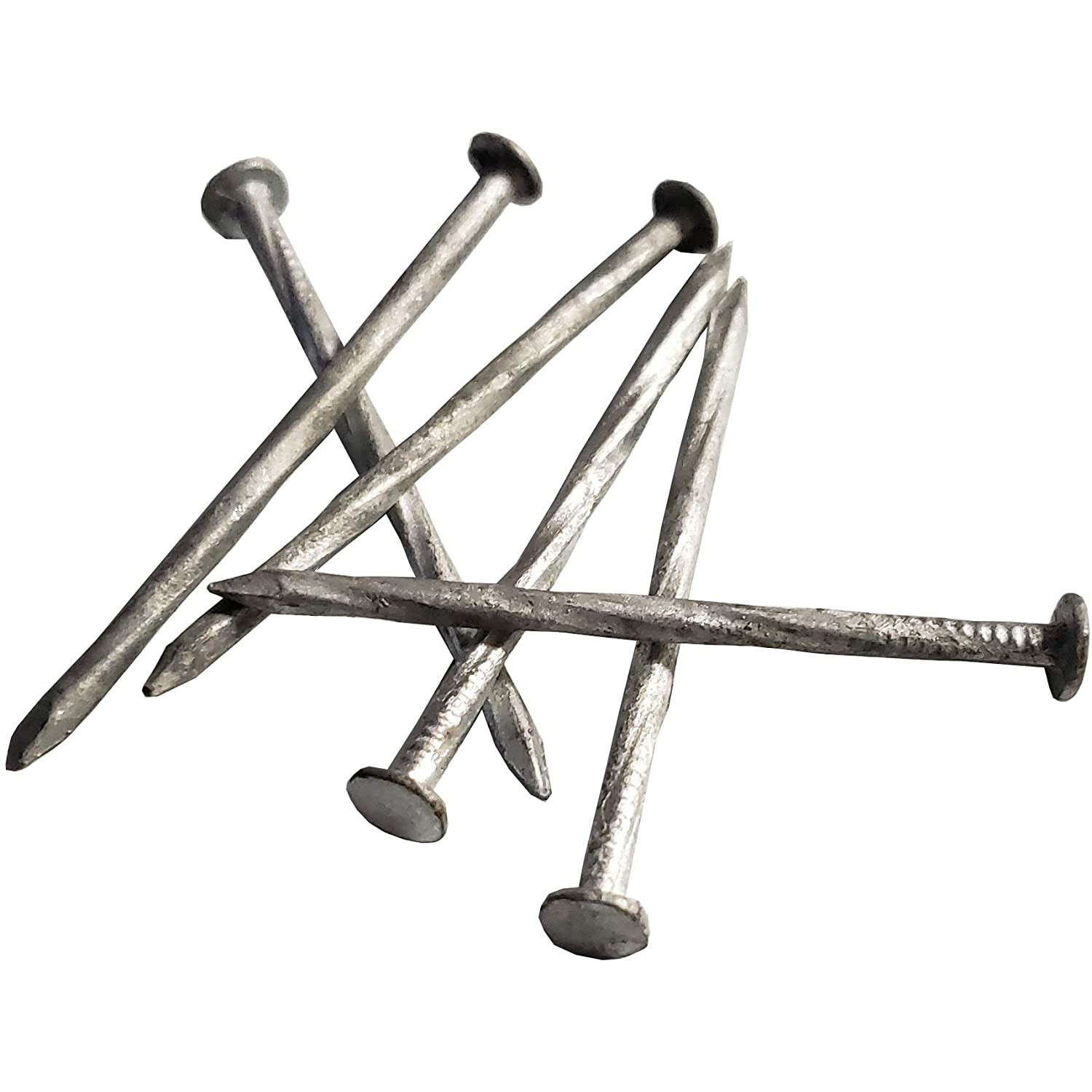 Spiral Shank Nails Hot Dipped Galvanized 8d 21/2" 1Box 0.88lb(6.35cm