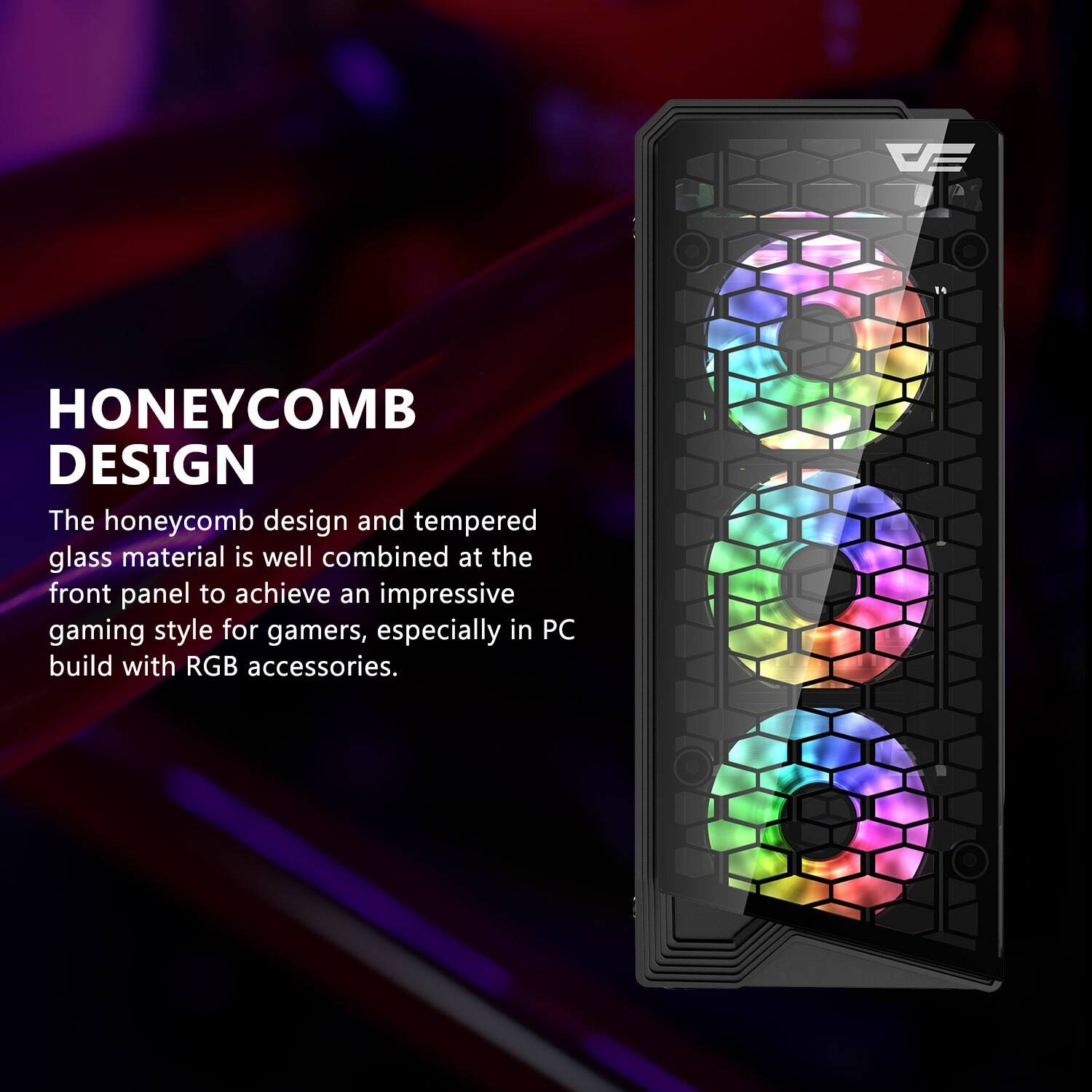 led pc tower