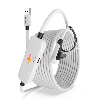 Link Cable 16FT with Charging, Compatible with Meta Quest 3/Oculus Quest
