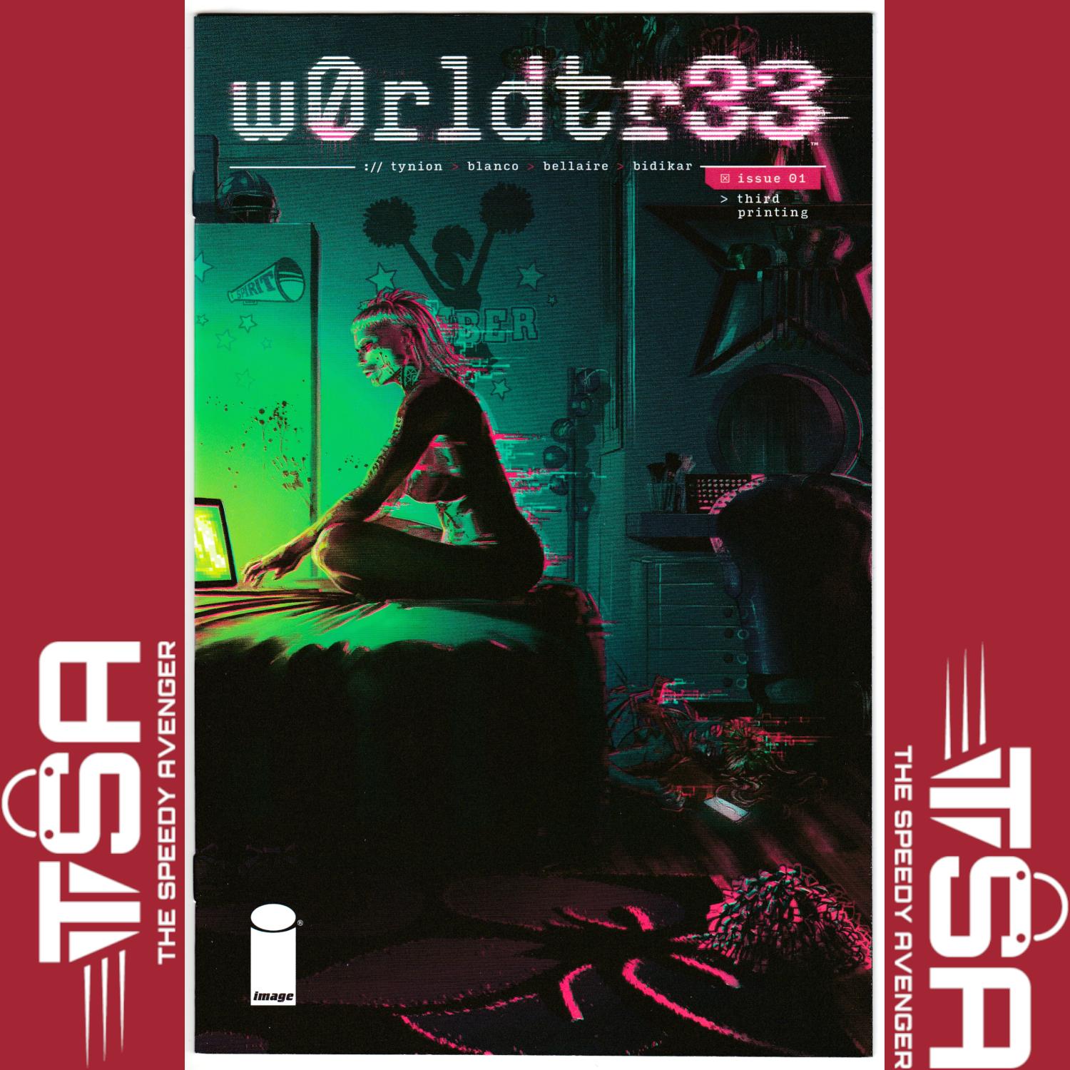 W0RLDTR33 #1 Fernando Blanco 3rd Printing Variant 2023 Image Comics Tynion IV