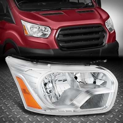 Для 15-23 Ford Transit 150 250 350 Фара со стороны пассажира в стиле OE Хромированная