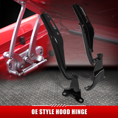 [2Шт] Для 09-14 Honda Fit Стальной шарнирный кронштейн капота с левой и правой стороны в стиле OE