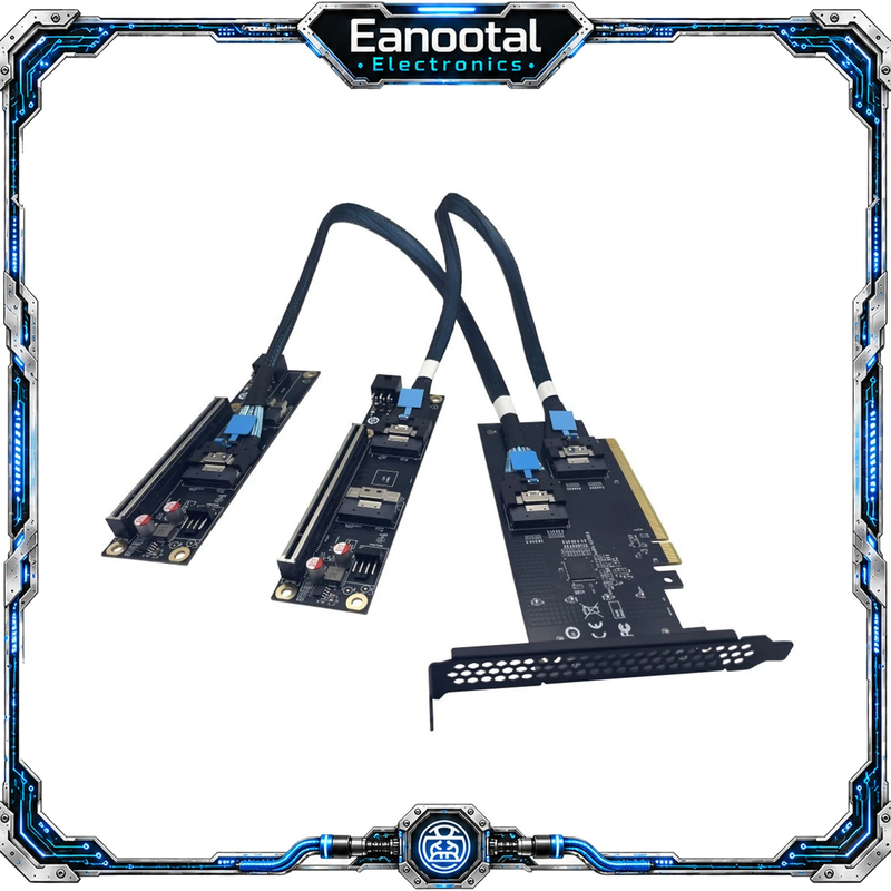 Discrete GPU Graphics Card U.2 SSD Extension Adapter  PCI Express 4.0 X16 to Sli