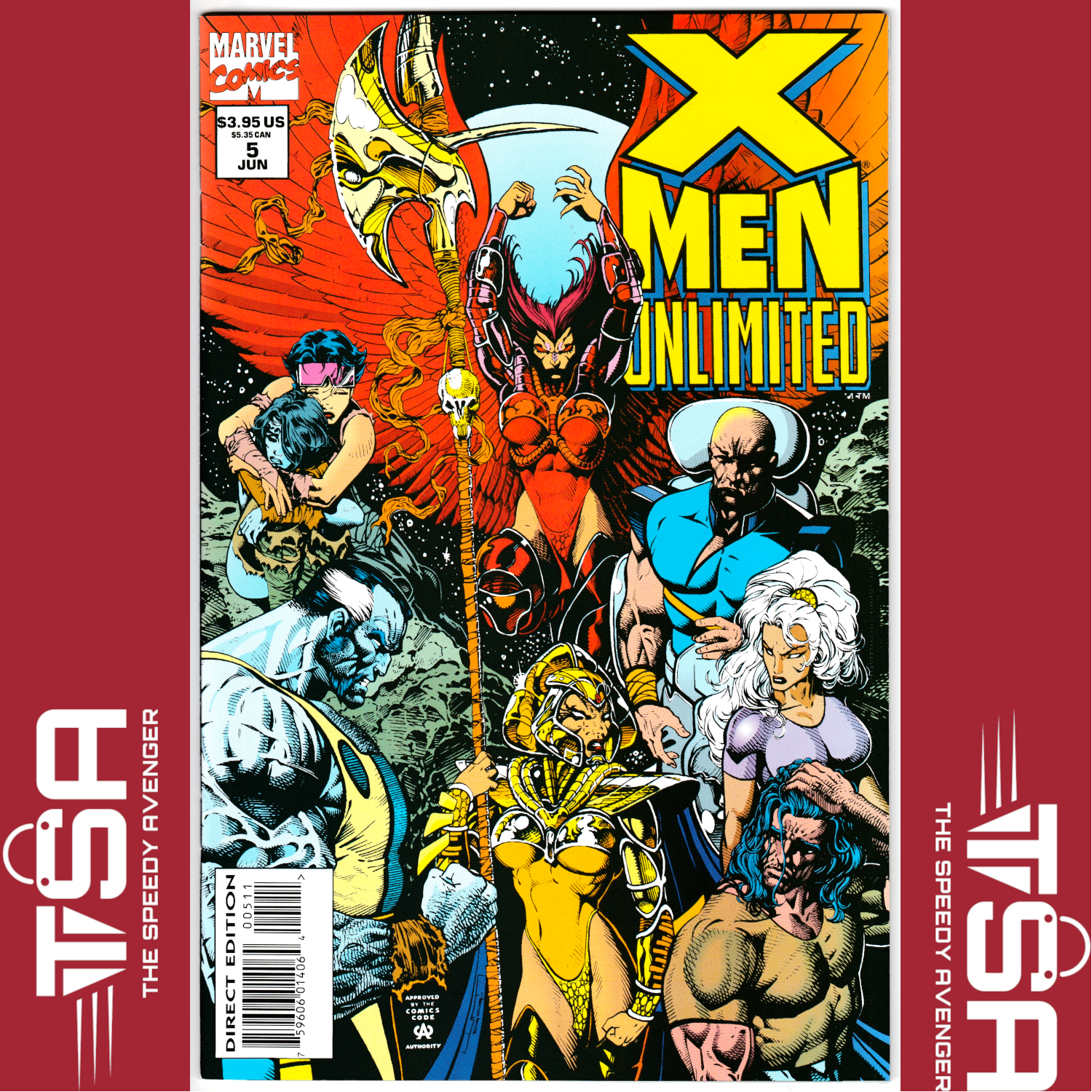 X-MEN UNLIMITED #5 (Vol 1 1994) John Francis Moore/Liam Sharp Marvel MCU Disney
