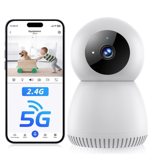 Noahtec 5G WiFi IP Camera Home Security Baby Monitor CCTV Cam 2Way Talk Wifi Cam