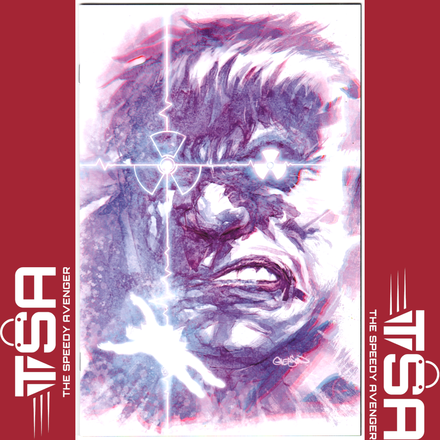 THE INCREDIBLE HULK #1 (Vol 4) Patrick Gleason 1:100 Virgin Incentive Ratio 2023