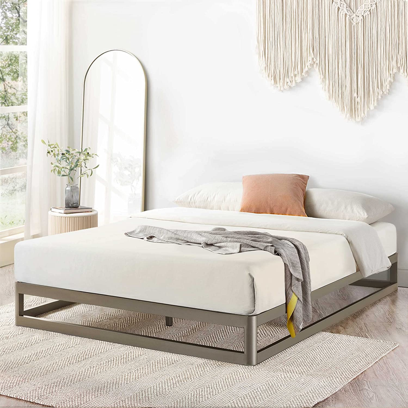 W/heavy Duty Steel Slat Mattress Foundation (
