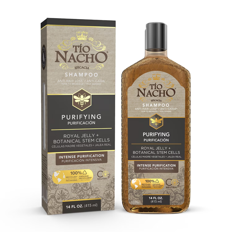 Tio Nacho Purifying Shampoo, with Royal Jelly, Nourishing, All Hair Types for Ad