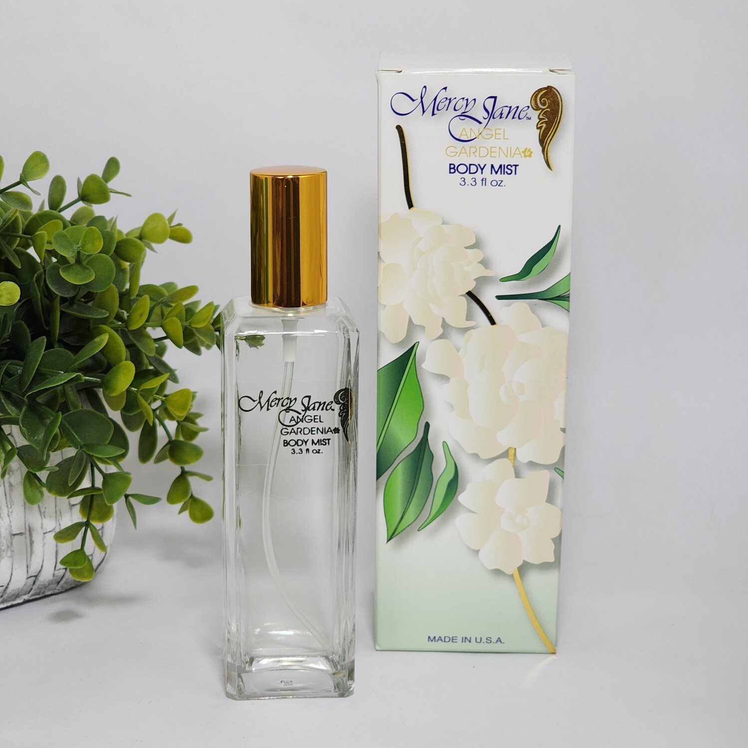 Mercy Jane Angel Gardenia Body Mist Spray Perfume for Women