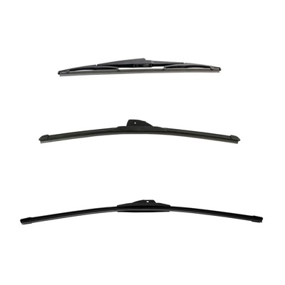 Tech & Exact For 09-11 Borrego EX Windshield Wiper Blade Front & Rear 3pc Set