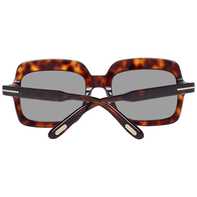 Pre-owned Tom Ford Sunglasses Ft0688 54t 56mm Wallis Brown Havana/brown Gradient Square Fu