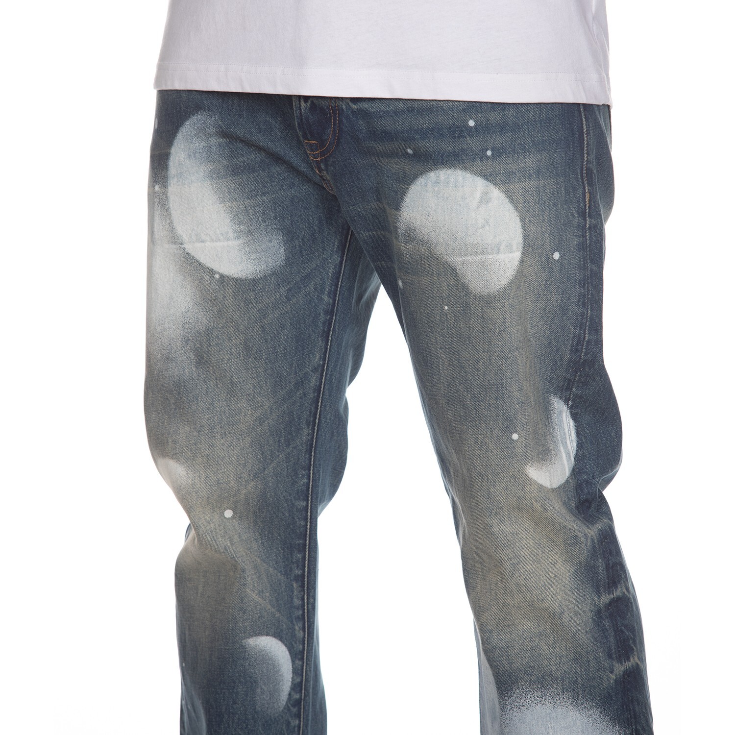 Pre-owned Billionaire Boys Club Jeans Men's Clothing Heart Fit Pant In Red