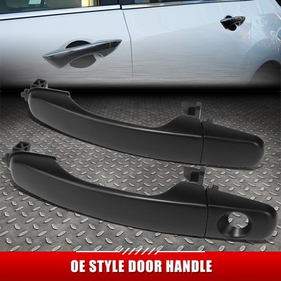 [2ШТ] ДЛЯ 05-17 EQUINOX MALIBU ACADIA ЧЕРНЫЕ РУЧКИ ДЛЯ ПЕРЕДНЕЙ ЛЕВОЙ И ПРАВОЙ ДВЕРЕЙ