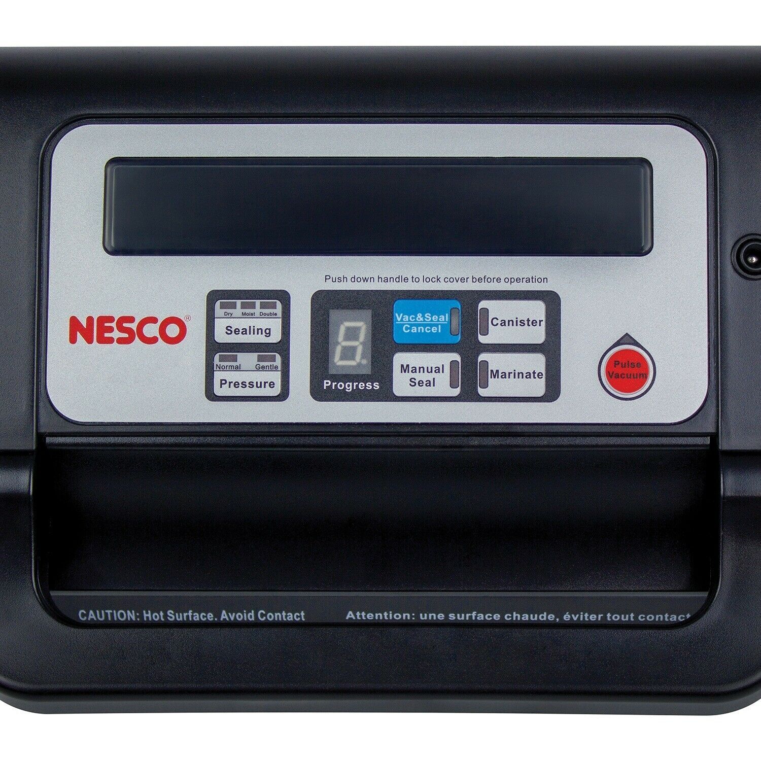 ✅  Nesco VS-12 Deluxe Vacuum Sealer  130 WATT (doubleheat)
