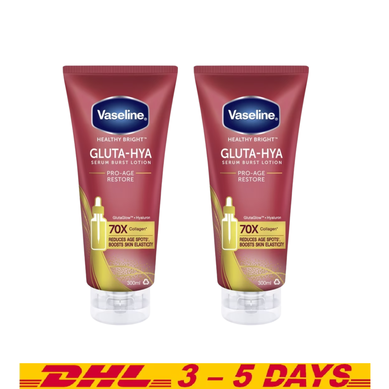 Vaseline GLUTA-HYA PRO-AGE RESTORE 2本 VASELINE GLUTA-HYA PRO-AGE RESTORE – Thai House Cosmetics