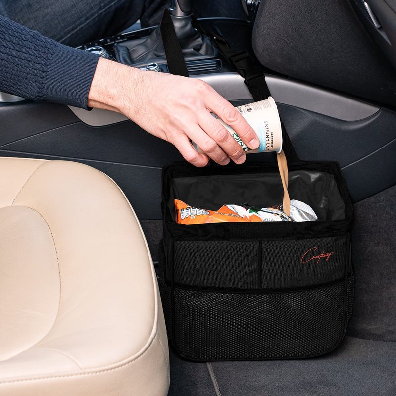 Foldable, Waterproof | Organizer Bag Or Garbage Can For