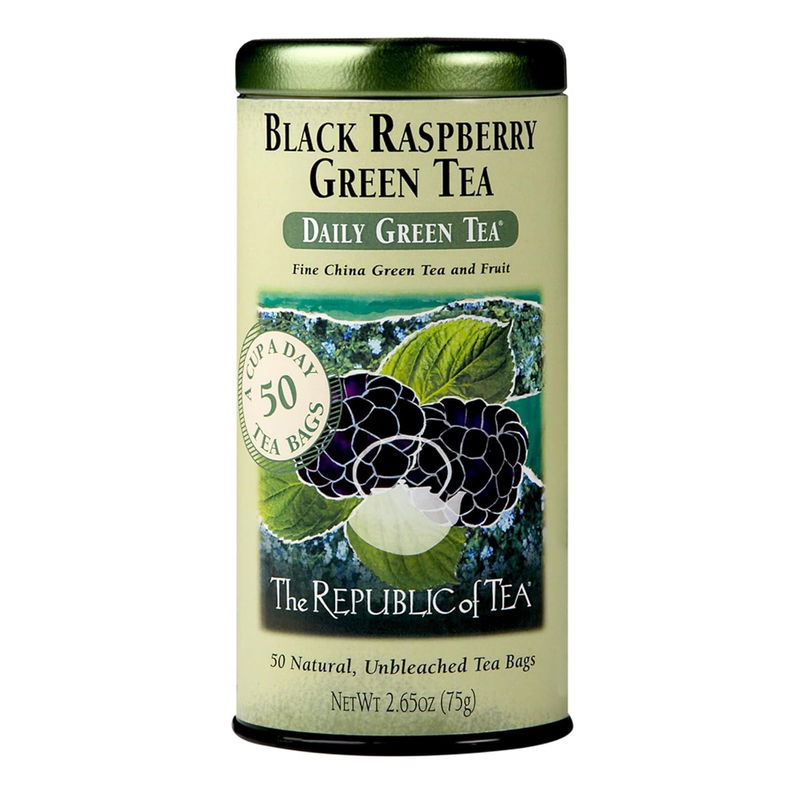 , 50 Tea Bags, Tin | Flavored Berry Tea | Caffeinated