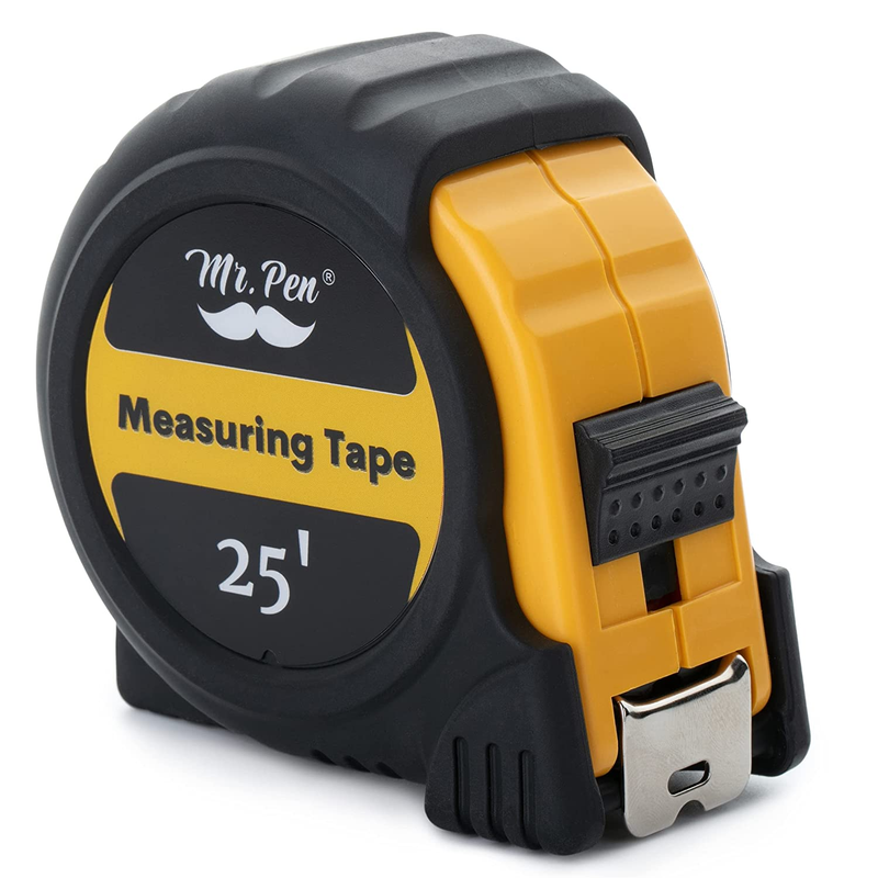 Steel Measuring Tape Retractable Measuring Tape with Fractions 25 Foot