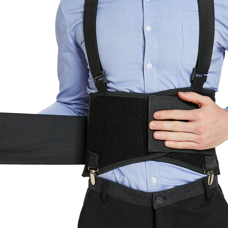 Fajas Para Hombres De Trabajo Soporte Con Tirantes Cinturones Ajustables Strap,L