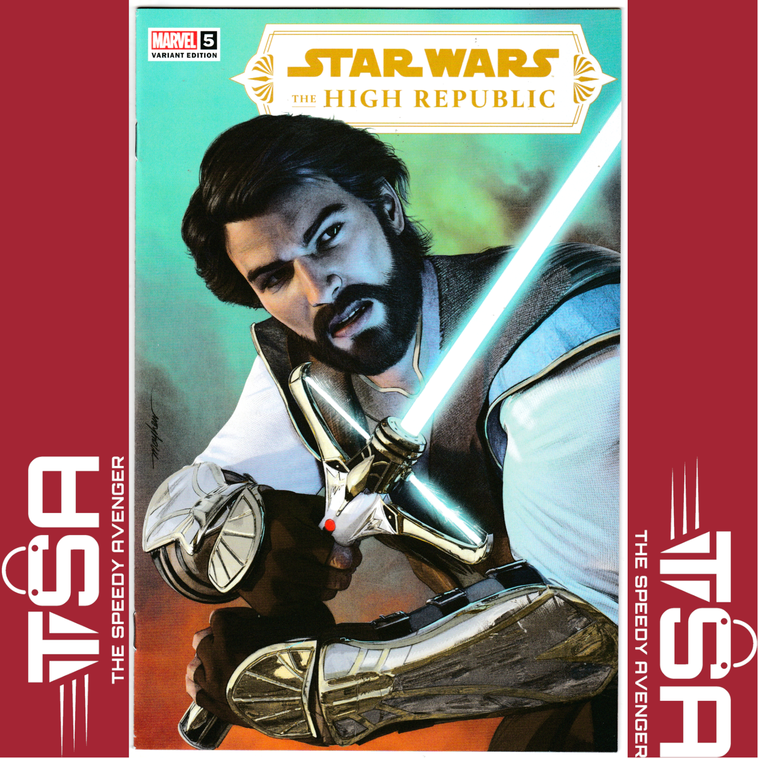 STAR WARS THE HIGH REPUBLIC #5 (Vol 1 2021) Mayhew Trade Variant Vernestra Rwoh!