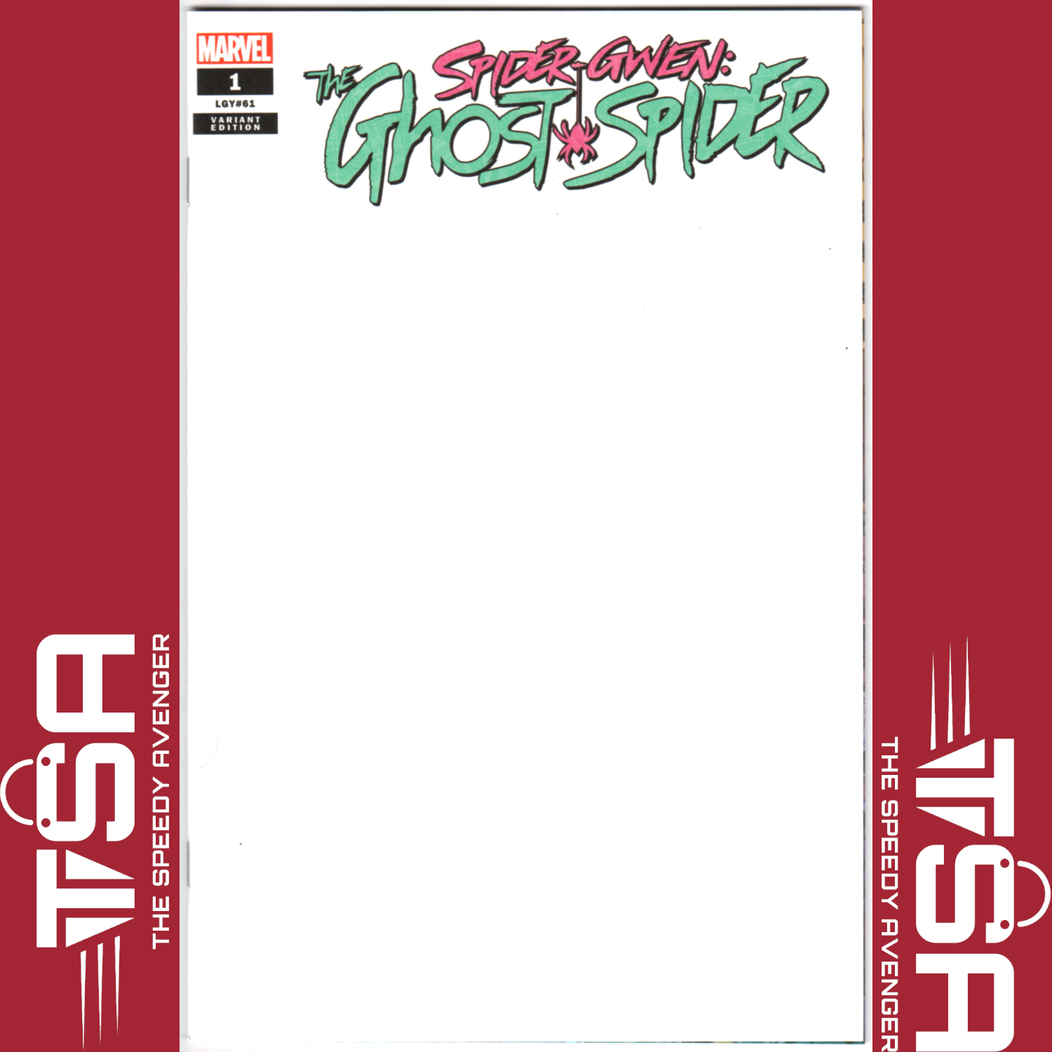 SPIDER-GWEN GHOST-SPIDER #1 (Vol 2) Blank Sketch Variant 2024 Marvel Comics
