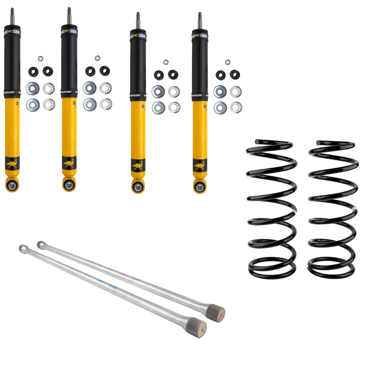 ARB Old EMU Front Rear Shock Suspension Kit For 1998-2007
