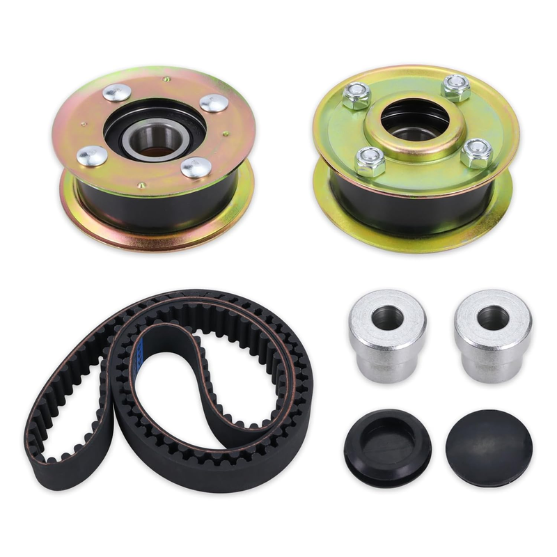 131-4529 125-2532 Mower Idler Pulley & 120-3335 Synchronous Deck Belt Kit Fit fo