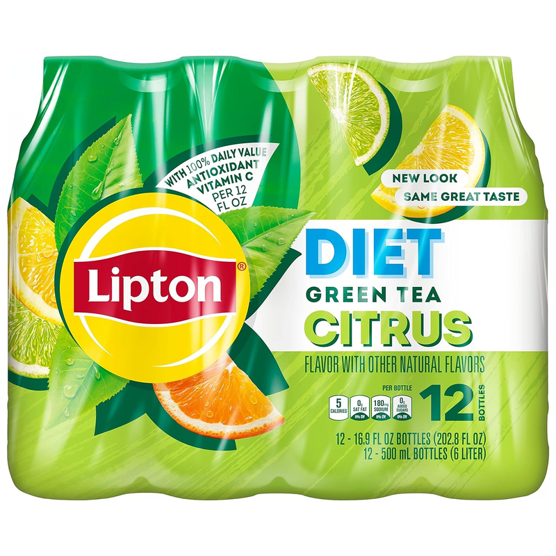 With Citrus, 16.9 Fl Oz (pack Of 12)