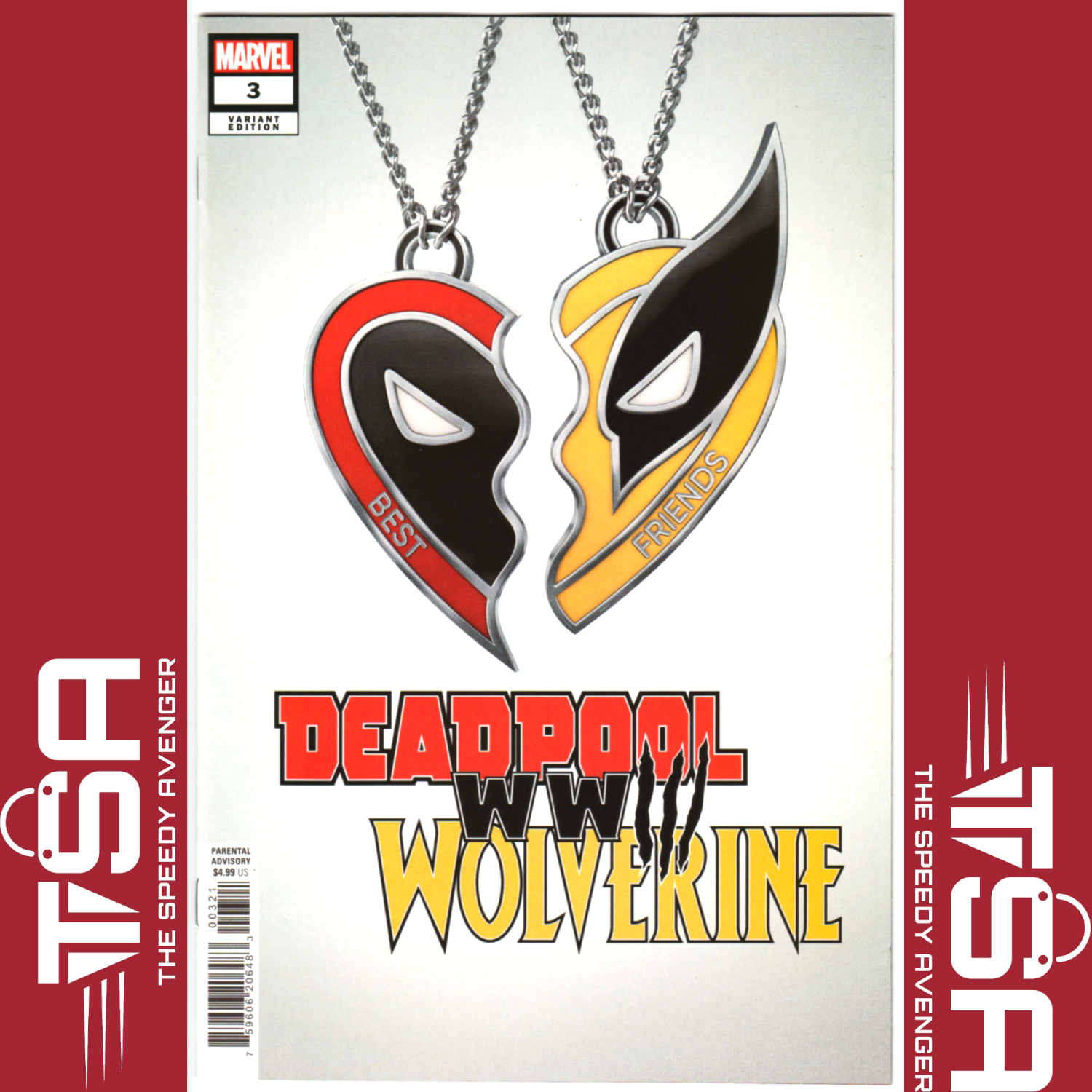 DEADPOOL & WOLVERINE WWIII #3 Movie Variant Disney MCU 2024 Marvel Comics
