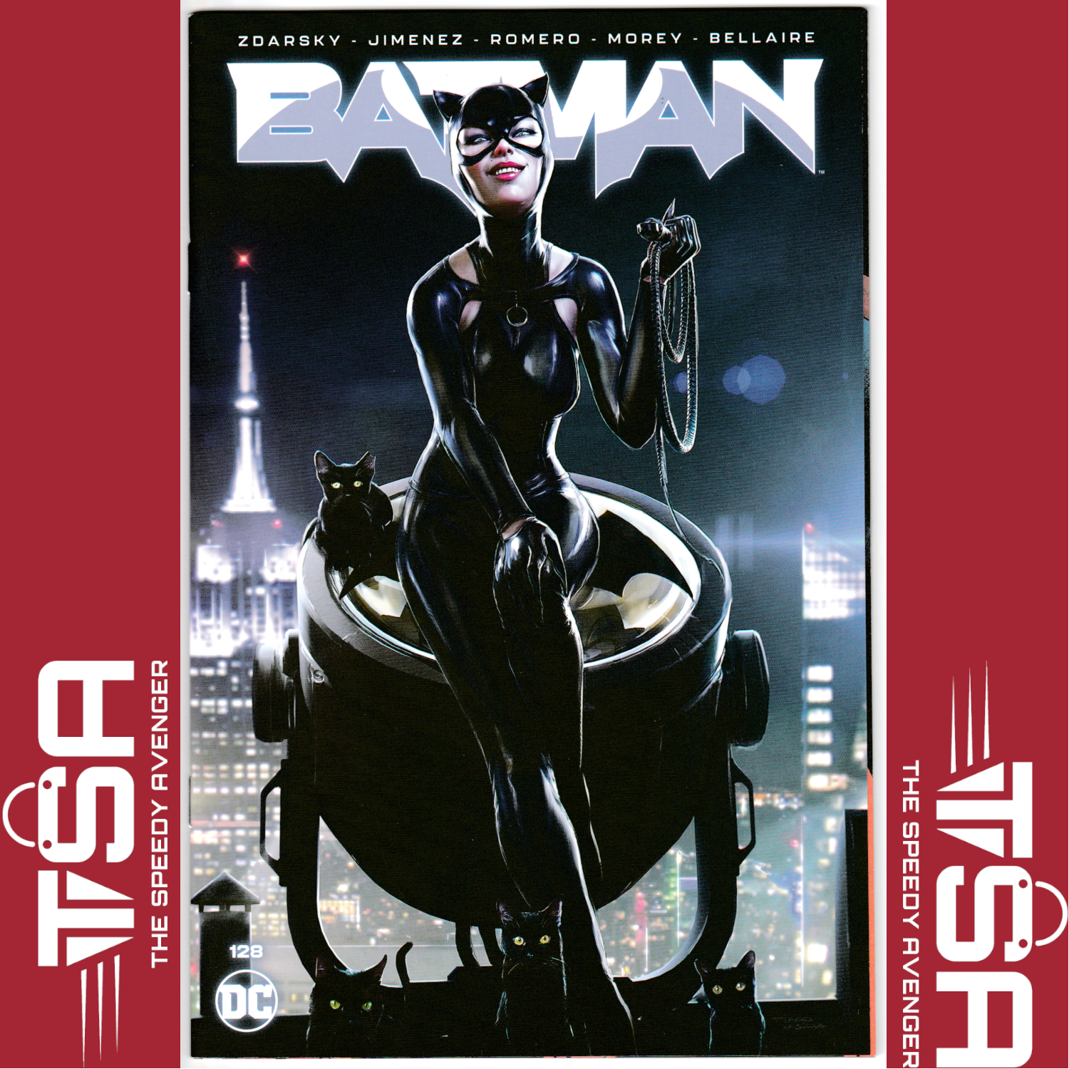 BATMAN #128 (Vol 3 2022) Tiago Da Silva NYCC 2022 Excl Limited 800 With COA