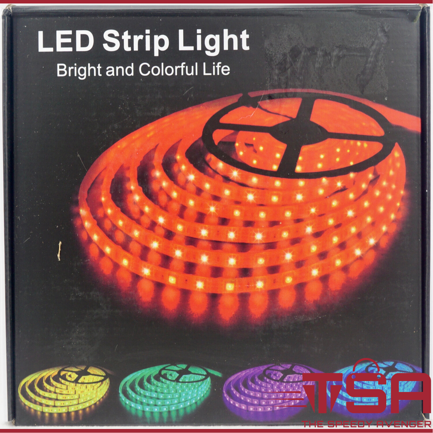 Smart LED Strip Lights App Controlled 16.4ft Waterproof Bluetooth Music Sync