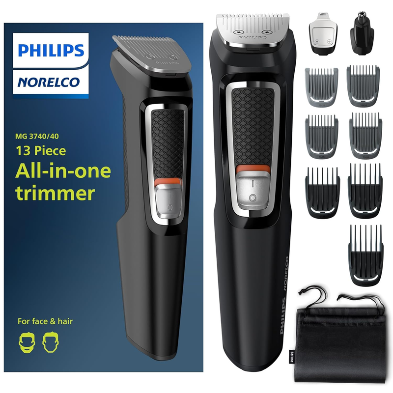 Norelco Multi Groomer All-In-One Trimmer Series 3000-13 Piec
