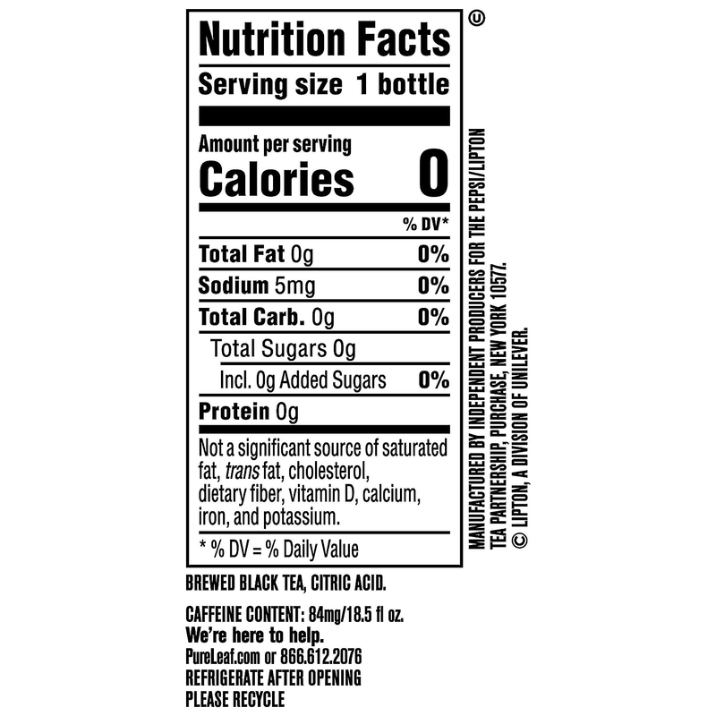 Pure Leaf Iced Tea, Raspberry 18.5 Fl Oz 12CT - EXP DEC 2023 - FREE SHIPPING