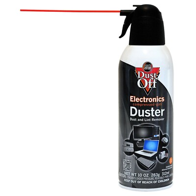 Falcon Dust Off 10 oz Electronic Compressed Canned Air Duster  Gas Duster