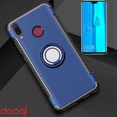For Huawei Y9 Mate SE 20 Lite P30 Pro Honor 8 7 X Shockproof Case+Tempered Glass