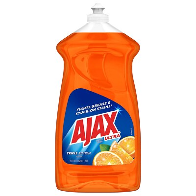 Ajax Triple Action Liquid Dish Soap Orange Scent 6/Carton (149860) 318323